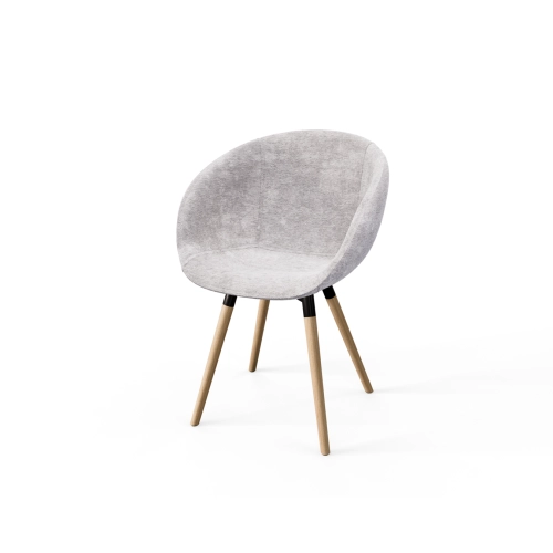 Krzesło KR-502 Ruby Kolory Tkanina Loris 09 Design Italia 2025-2030